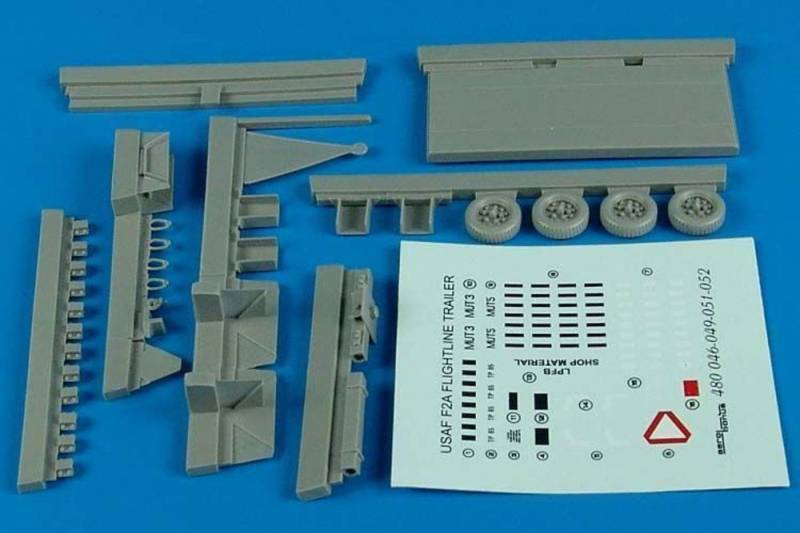 Flightline trailer F-2A (steel platform) von Aerobonus