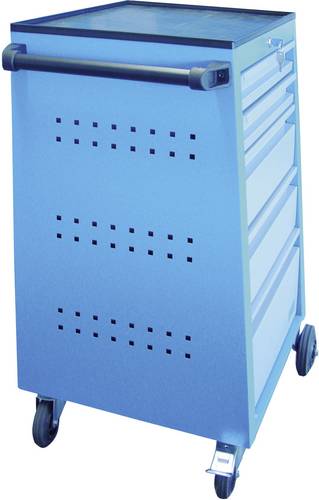 Aerotec 20142031 Werkstattwagen Stahl Herstellerfarbe: Blau (RAL 5015), Grau (RAL 7001) von Aerotec