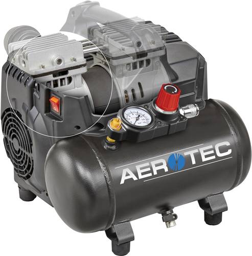 Aerotec Druckluft-Kompressor SUPERSIL 6 6l 8 bar von Aerotec