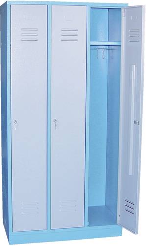 Aerotec Garderobenschrank 20142026 Spint III (B x H x T) 890 x 1800 x 500mm Metall (pulverbeschichte von Aerotec