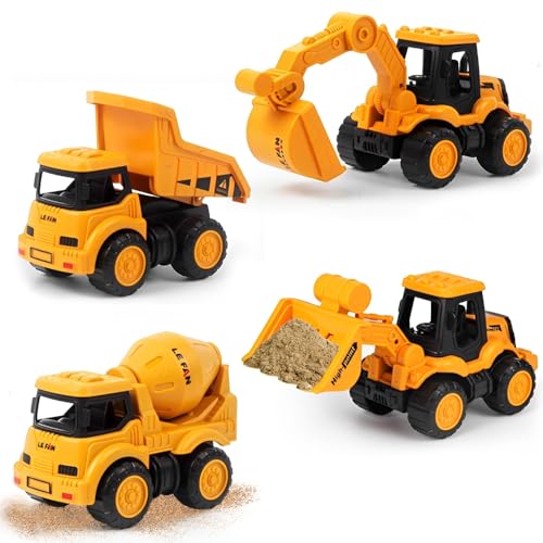 Afenau Bagger Spielzeug, 4 Stück Sandspielzeug Fahrzeuge, Sandspielzeug Bagger Sandkasten mit Trägheit, Sandkasten Fahrzeuge, Sandkasten Bagger für Kinder Sommerspielzeug, Geschenke Afenau Bagger Spielzeug, 4 Stück Sandspielzeug Fahrzeuge, Sandspielzeug Bagger Sandkasten mit Trägheit, Sandkasten Fahrzeuge, Sandkasten Bagger für Kinder Sommerspielzeug, Geschenke von Afenau