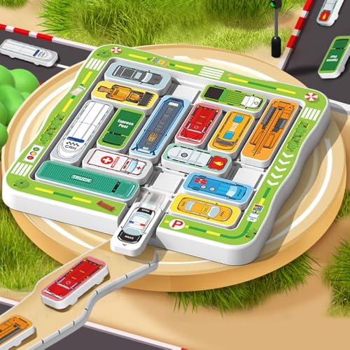 Parkspiele für Kinder, Afenau Logikspiele ab 6 Jahre Auto mit 750 Levels, Denken Logik Puzzle Spiele, Kinderspielzeug Familienspiel Reisespiel für Jungen Mädchen ab 6 7 8 9 10 Jahren Parkspiele für Kinder, Afenau Logikspiele ab 6 Jahre Auto mit 750 Levels, Denken Logik Puzzle Spiele, Kinderspielzeug Familienspiel Reisespiel für Jungen Mädchen ab 6 7 8 9 10 Jahren von Afenau