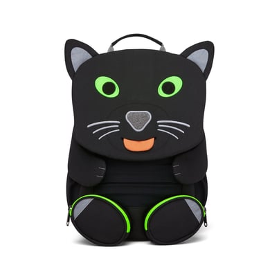 Affenzahn Große Freunde - Kinderrucksack: Panther schwarz von Affenzahn