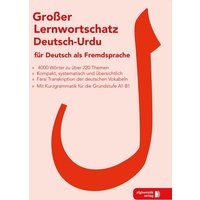 Großer Lernwortschatz Deutsch - Urdu für Dt als Fremdsp von Afghanistik-Social-Business Verlag