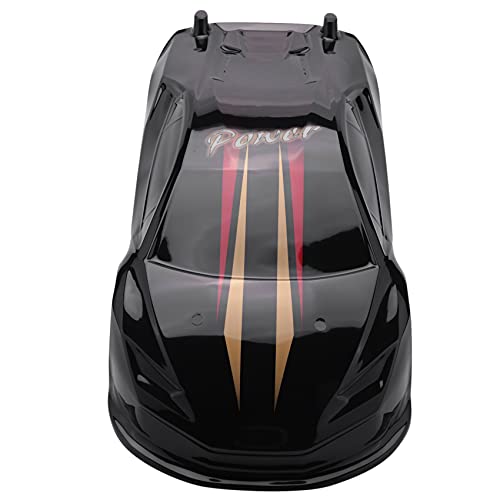 Aflytep 1/10 RC Drift Car On-Road Auto Shell Karosserie für LRP Yokomo Tourenwagen Redcat ZD Rennwagen, Schwarz von Aflytep