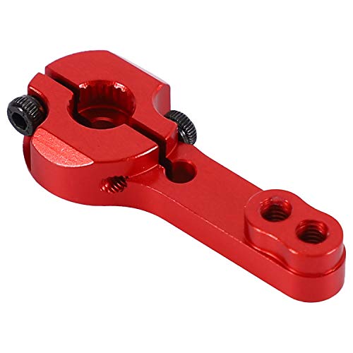 Aflytep 25 T 35 Mm ZäHne Zahn Lenkung Halb Servo Arm Horn für 1/8 1/10 RC Auto Boot für Redcat Axial von Aflytep