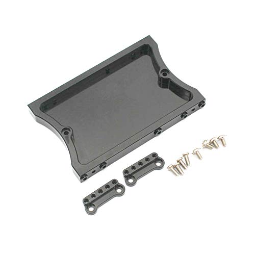 Aflytep Metall Halterung für Mn D90 D91 D96 D99 D99S Mn90 Mn99S 1/12 Rc Auto, Schwarz von Aflytep