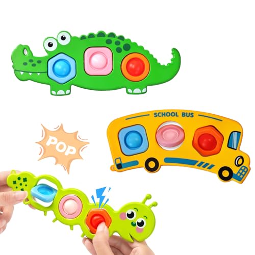 Afufu 3Set Sensorik Spielzeug für Kleinkinder ab 10 Monaten, Lernspielzeug Sensorisches Entwicklungsspielzeug, Montessori Motorikspielzeug, Reisespielzeug, Stressabbau Fidget Toys für Jungen Mädchen Afufu 3Set Sensorik Spielzeug für Kleinkinder ab 10 Monaten, Lernspielzeug Sensorisches Entwicklungsspielzeug, Montessori Motorikspielzeug, Reisespielzeug, Stressabbau Fidget Toys für Jungen Mädchen von Afufu