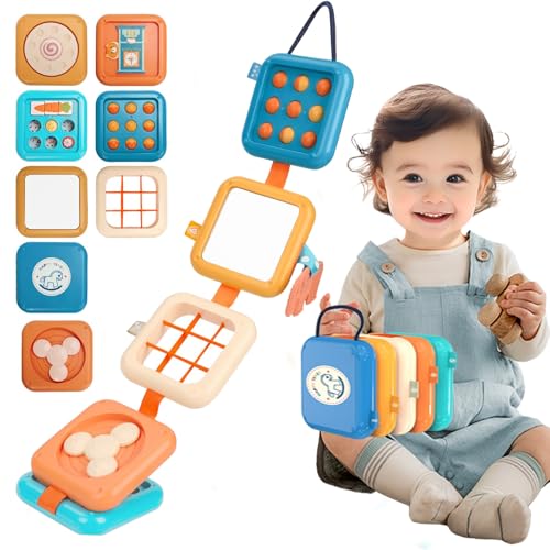 Afufu Busy Board ab 1 Jahr, Montessori Baby Spielzeug 1-3 Jahr, Activity Spiel Sensorik Spielzeug Motorikspielzeuge, Kleinkind Flugzeug Reisespielzeug Baby Geschenke Junge Mädchen Afufu Busy Board ab 1 Jahr, Montessori Baby Spielzeug 1-3 Jahr, Activity Spiel Sensorik Spielzeug Motorikspielzeuge, Kleinkind Flugzeug Reisespielzeug Baby Geschenke Junge Mädchen von Afufu