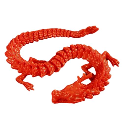 Afurl 3D-Drache,3D-Drachen | Flexibles Desktop-Haustierspielzeug | 3D-Druck-Drachen-Montagespielzeug, bewegliche Drachenfiguren, Spielzeug für die Schreibtischdekoration von Chefs von Afurl