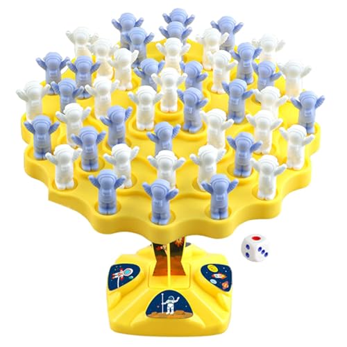 Afurl Balance Tree Astronauten-Brettspiel, Balance-Spiele für Kinder - Astronaut Balance Board Spielzeug - Astronauten-Balance-Spiele, Tabletop-Puzzlespiel für Kinder von Afurl