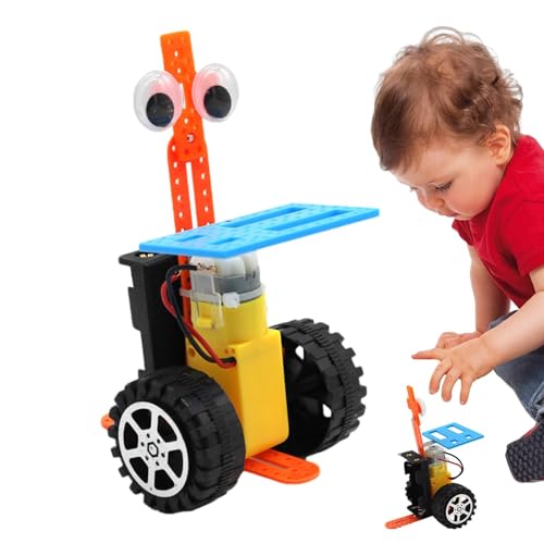 Afurl Roboter für Kinder zum Bauen, kleines Roboterspielzeug | Handgefertigtes Robotermodellspielzeug für Kinder | Lebensmittellieferungsroboter-Modellspielzeug Tech-Roboterspielzeug von Afurl