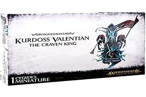 Warhammer AoS - Nighthaunt Kurdoss Valentian, The Craven King von Warhammer Age of Sigmar