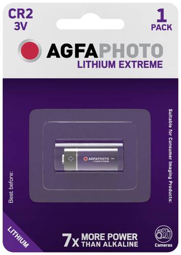 AgfaPhoto LITHIUM CR2 Knopfzelle von Agfaphoto