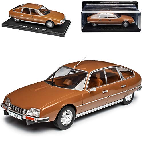 Agostini Citroen CX 2400 Pallas Limousine Braun Phase II 1974-1991 mit Sockel 1/24 Modellcarsonline Modell Auto Modellcarsonline Modell Auto von Agostini