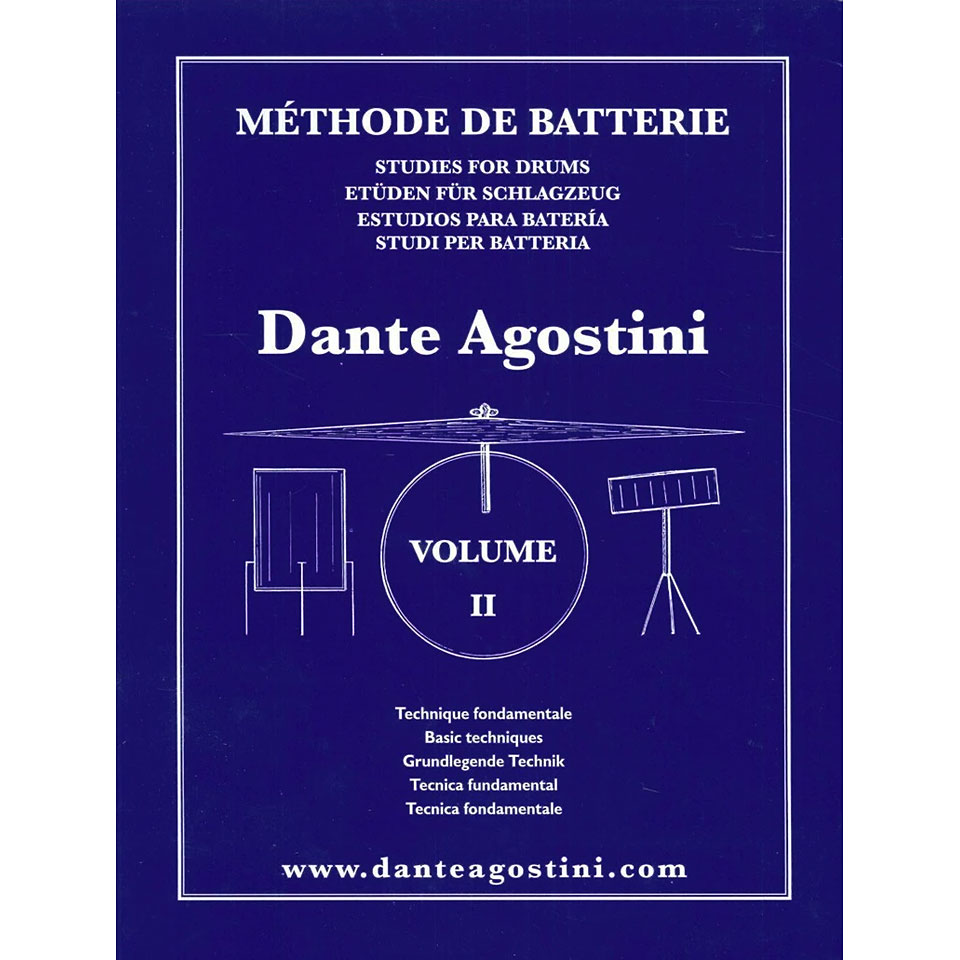 Dante Agostini Methode de Batterie Vol. 2 - Technique Fondamentale von Dante Agostini