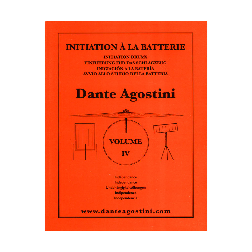 Dante Agostini Methode de Batterie Vol. 4 - Independance Lehrbuch von Dante Agostini