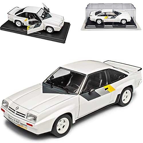 Agostini Opel Manta B 400 Weiss 1975-1988 Mit Sockel 1/24 Modell Auto Modellcarsonline Modell Auto von Agostini