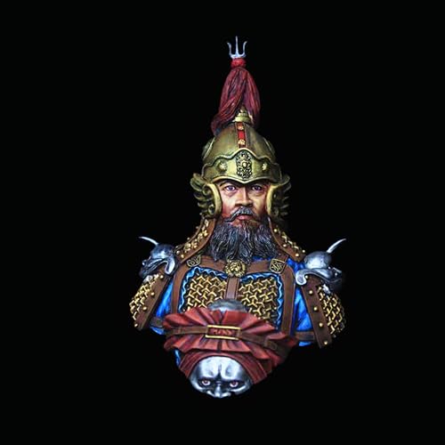 1/10 Ancient Samurai Warrior Resin Bust Modellbausatz Unbemalt und unmontiert Soldat Resin Modellbausatz //3J4A1 von Ahowse