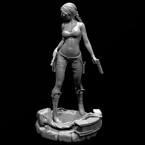 1/24 Ancient Fantasy Female Warrior Resin Model Kit Unbemalt und unmontiert Resin Modell (jx8o-21) von Ahowse