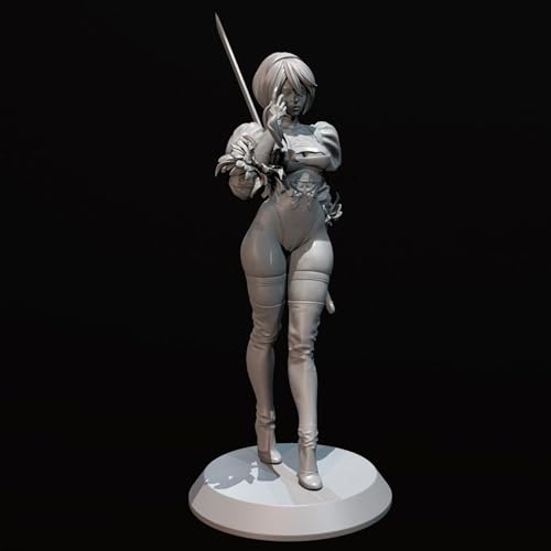 1/24 Ancient Fantasy Female Warrior Resin Model Kit unbemalt und unmontiert (7x9A-10) von Ahowse