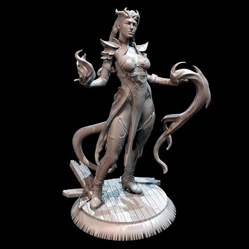 1/24 Ancient Fantasy Female Warrior Resin Model Kit unbemalt und unmontiert (7x9A-9) von Ahowse