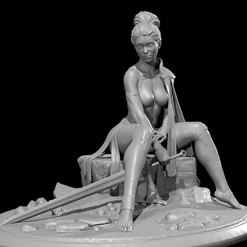 1/24 Ancient Female Warrior Resin Soldier Model Kit Unbemalt und unmontiert Soldier Resin Model Kit //O9R3S1 von Ahowse