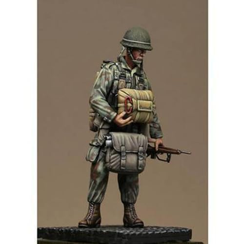 1/24 WWII Soldat Harz Soldat Modellbausatz Unbemalt und unmontiert Soldat Harz Modellbausatz //91J5A3 von Ahowse