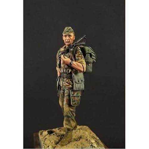 1/24 WWII Soldat Harz Soldat Modellbausatz Unbemalt und unmontiert Soldat Harz Modellbausatz //91J5A5 von Ahowse