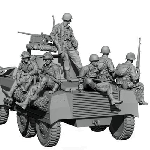 1/35 WW2 US Tank Soldier Resin Model Kit Unbemalt und unmontiert Soldier Resin Model Kit //T6q1A von Ahowse