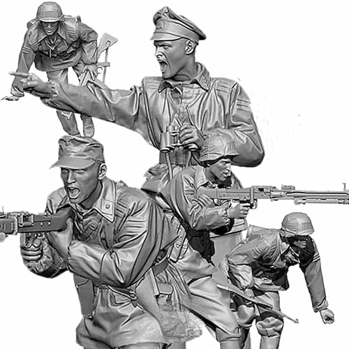 1/35 WWII Soldier Resin Model Kit Unbemalt und unmontiert Soldier Resin Model Kit //T0q6A von Ahowse