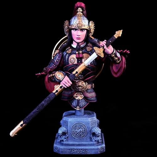 110mm Ancient Female Warrior Resin Bust ModellbausatzUnbemalt und unmontiert Soldier Resin Modellbausatz //x3U0t6 von Ahowse