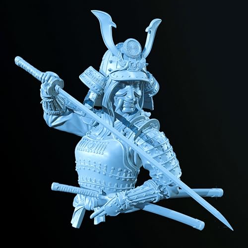 65mm Ancient Warrior Samurai Resin Bust Model Kit Unbemalt und unmontiert Soldat Resin Model Kit //X6u4S1l von Ahowse