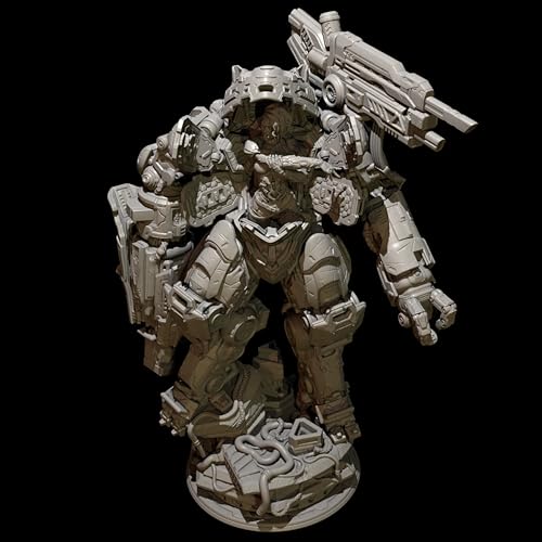 90mm Sci-Fi Mecha Kriegerin aus Resin ModellbausatzUnbemalt und unmontiert Figur aus Resin Modellbausatz// J5Y7T5 von Ahowse