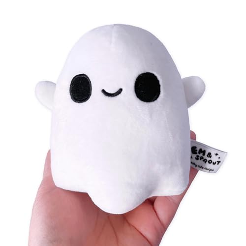 Ahuuen Ghost Plüsch | Halloween Geist Plüschtier | Geister-Plüschtier | Geister-Kuscheltier | Halloween-Totenkopf-Puppe | Geister Für Halloween | Halloween-Plüschtiere | Halloween Heimdekoration von Ahuuen