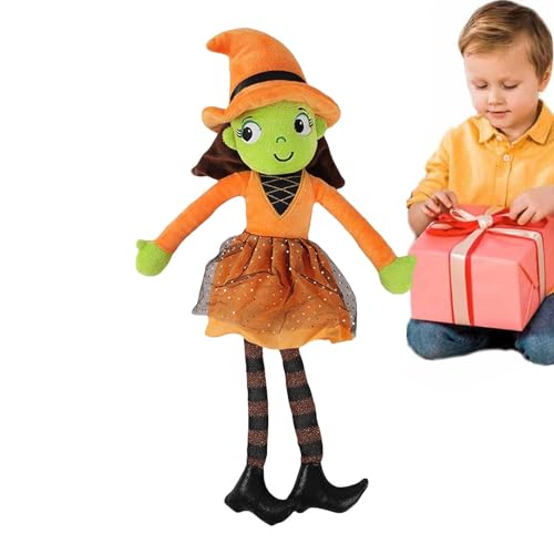 Ahuuen Halloween Puppe,Kuschelhexe Für Mädchen - Hautfreundliche Wohnaccessoires Für Sofa Kinderzimmer Büro Deko Ahuuen Halloween Puppe,Kuschelhexe Für Mädchen - Hautfreundliche Wohnaccessoires Für Sofa Kinderzimmer Büro Deko von Ahuuen