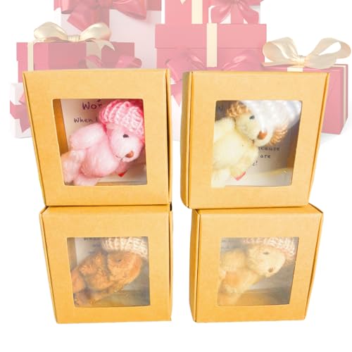 Ahuuen Plush Bear Box,4 Stücke Weiches Mit Inspirationskarte,Cartoon Puppe Für Schreibtisch Wohnung Schlafzimmer Kinderzimmer Schule Büros | Weihnachten Valentinstag Schule Kinderzimmer Ahuuen Plush Bear Box,4 Stücke Weiches Mit Inspirationskarte,Cartoon Puppe Für Schreibtisch Wohnung Schlafzimmer Kinderzimmer Schule Büros | Weihnachten Valentinstag Schule Kinderzimmer von Ahuuen