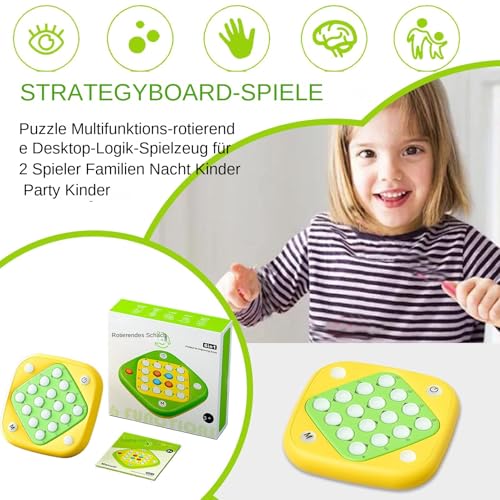Ahuuen Schachspiel | Schachbrett - Rotierendes Mehrfunktion Spielzeug Strategie Für Schreibtisch Familienabend Kinder Erwachsene Für 2 Spieler Ahuuen Schachspiel | Schachbrett - Rotierendes Mehrfunktion Spielzeug Strategie Für Schreibtisch Familienabend Kinder Erwachsene Für 2 Spieler von Ahuuen