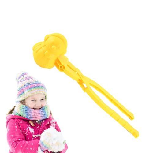 Ahuuen Schneeball-Maker, Schneeball-Maker-Form | Winter-Schneeball-Spielzeugspiel für Kinder im Innen- und Außenbereich | Winter Snow Ball Fight Maker Tool Clip, Schneebälle für Kinder Schneeschlacht von Ahuuen