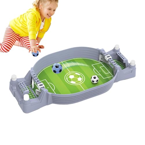 Ahuuen Tischfußballspiel, Tischfußballfußball | Spieltisch für Kinder | Hallenfußball, Indoor-Spiele, Spieltische für das Spielzimmer, tragbares Tischfußball-Set für Erwachsene von Ahuuen