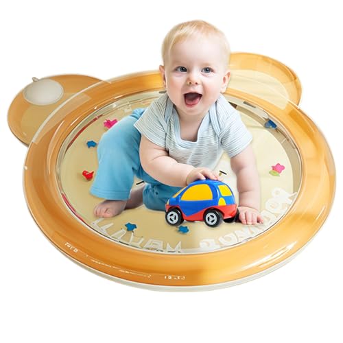 Ahuuen Wasserspielmatte Für Babys - Aufblasbare Kühlende Spielunterlage - Tragbares Baby Spielzeug Für Aktivitäten Zuhause, Kindergarten Und Krippe Ahuuen Wasserspielmatte Für Babys - Aufblasbare Kühlende Spielunterlage - Tragbares Baby Spielzeug Für Aktivitäten Zuhause, Kindergarten Und Krippe von Ahuuen