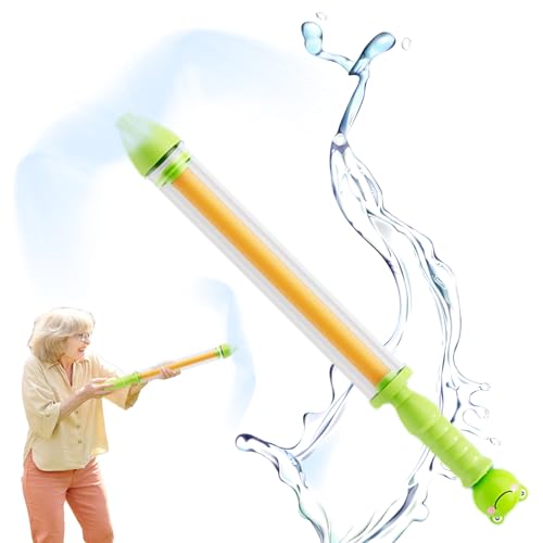 Ahuuen Wasserspritz Spielzeug, Hochdruck Sprühstrahl, Interaktiver Wasserspaß Für Kinder Und Erwachsene Im Schwimmbad Garten Und Ahuuen Wasserspritz Spielzeug, Hochdruck Sprühstrahl, Interaktiver Wasserspaß Für Kinder Und Erwachsene Im Schwimmbad Garten Und von Ahuuen