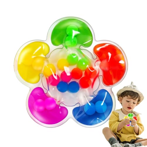 Farbsortierendes Sensorisches Spielzeug | Farbsortierendes Sinnesspielzeug | Sensorisches Fidget Spielzeug | Farblich Passendes Spielzeug | Farbsortierspielzeug Mit Blumen | Für Kinder Ab 3 von Ahuuen