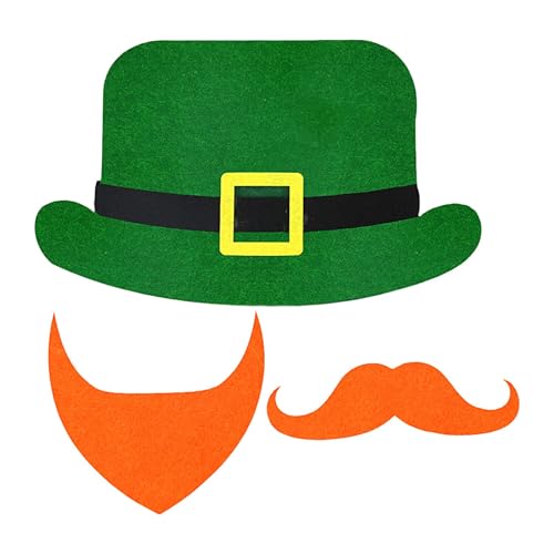 Aibyks Ausschnitte zum St. Patricks Day,St. Patricks Day Papierausschnitte | Irische Festliche Ornamente Party-Requisiten,Foto-Dekoration aus Papier für Kunstschulen, irische Partys, Zuhause und von Aibyks