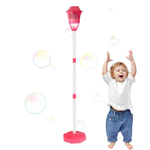 Aibyks Bubble Maker Ständer, Bubble Torch Machine, Bubble Maker Automatic Machine für Kinder, Familienfreunde Nachbarn Wieder aufladbar Unterhaltungsspielzeug für Picknick, Versammlung von Aibyks