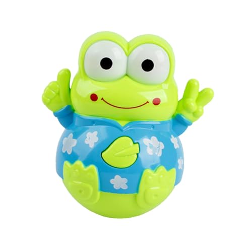 Aibyks Musikalisches Wackelspielzeug, Musikalisches Froschspielzeug | Kinder-Wobbler-Spielzeug,Sensorische Entwicklung Kinder Wobbler Tierfigur Spielzeug Mädchen Unterhaltung Heimgebrauch von Aibyks