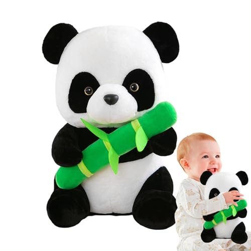 Aibyks Plüsch-Panda-Puppe,Panda-Kuscheltiere | Stofftierspielzeug - Plüschpuppe Stofftier Tier Plüschtiere Spielzeug 30CM Plüschtier Niedliches weiches Kissen für Kinder Mädchen von Aibyks