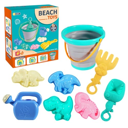 Aibyks Spielzeug für Kinder, Sandspielzeug-Set | Sommerspiel-Sandspielzeug-Set für Kinder | Helle Farben Spielen Sandspielzeug für See, Garten, Schwimmbad, Hinterhof von Aibyks