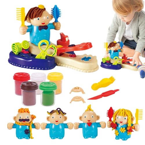 Aibyks Teigspiel-Werkzeugset, Teigspielsets für Kinder | Kreatives Form-Ton-Aktivitätsset, Teig-Spielset-Werkzeug | Lustiges Modellierknete-Spielspielzeug, Spielküchenzubehör für Kinder von Aibyks