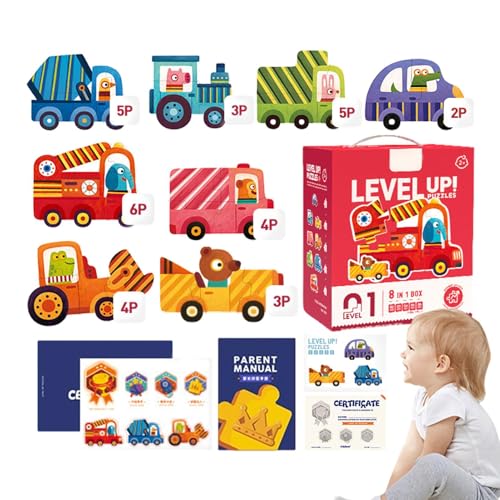 Aibyks Tierpuzzles für Kinder, Kinderpuzzlespielzeug mit Tiermustern - Tiermuster Kleinkind-Puzzlespielzeug-Set,Puzzle-Set für Kleinkinder, Bauernhoftier-Puzzlespiel für Kinder, Kleinkinder, Freunde von Aibyks